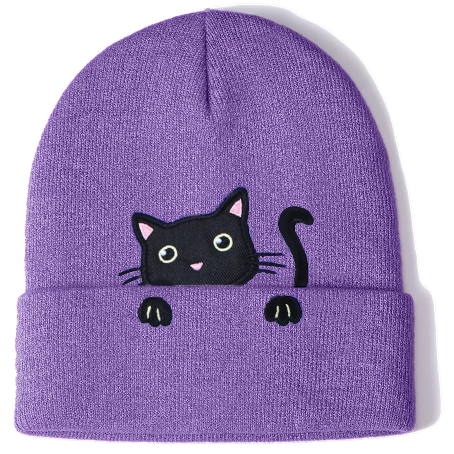 Cute Cat Beanie Knitted Hats for Women Girls