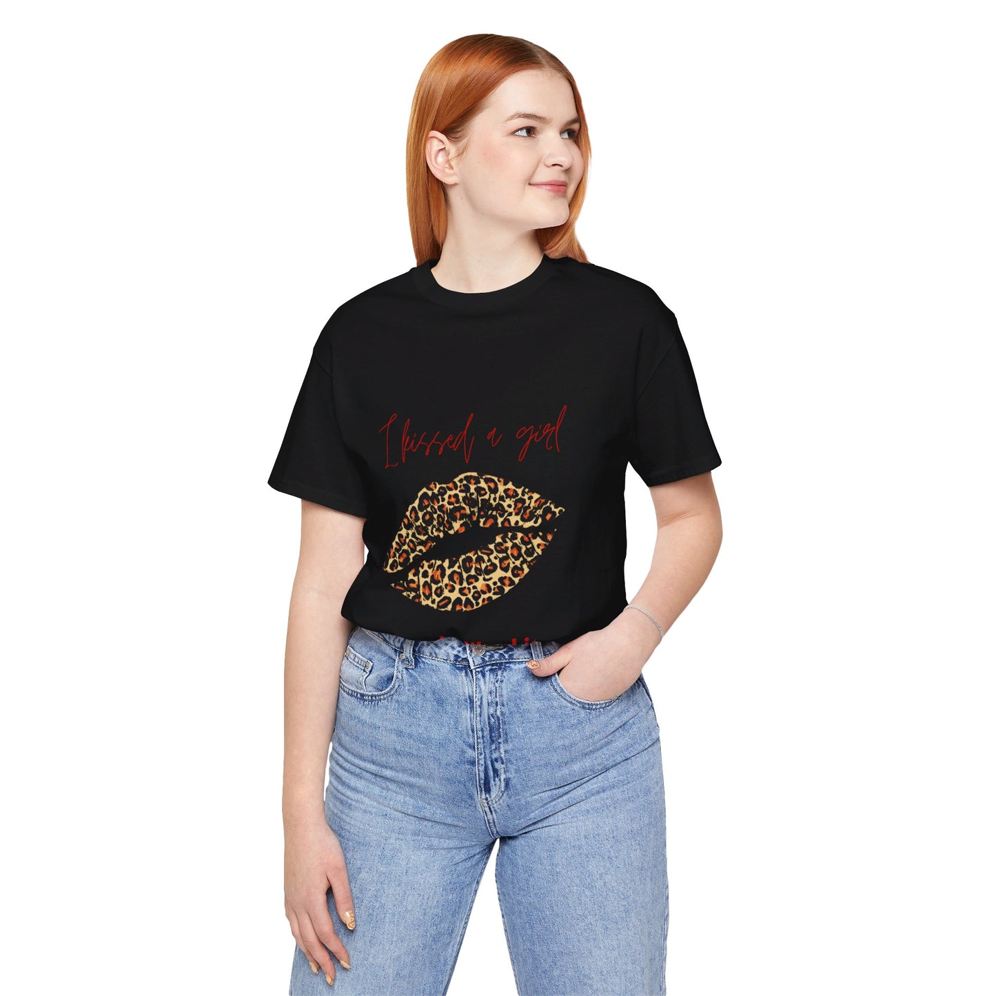 Leopard Lips Jersey Short Sleeve Tee