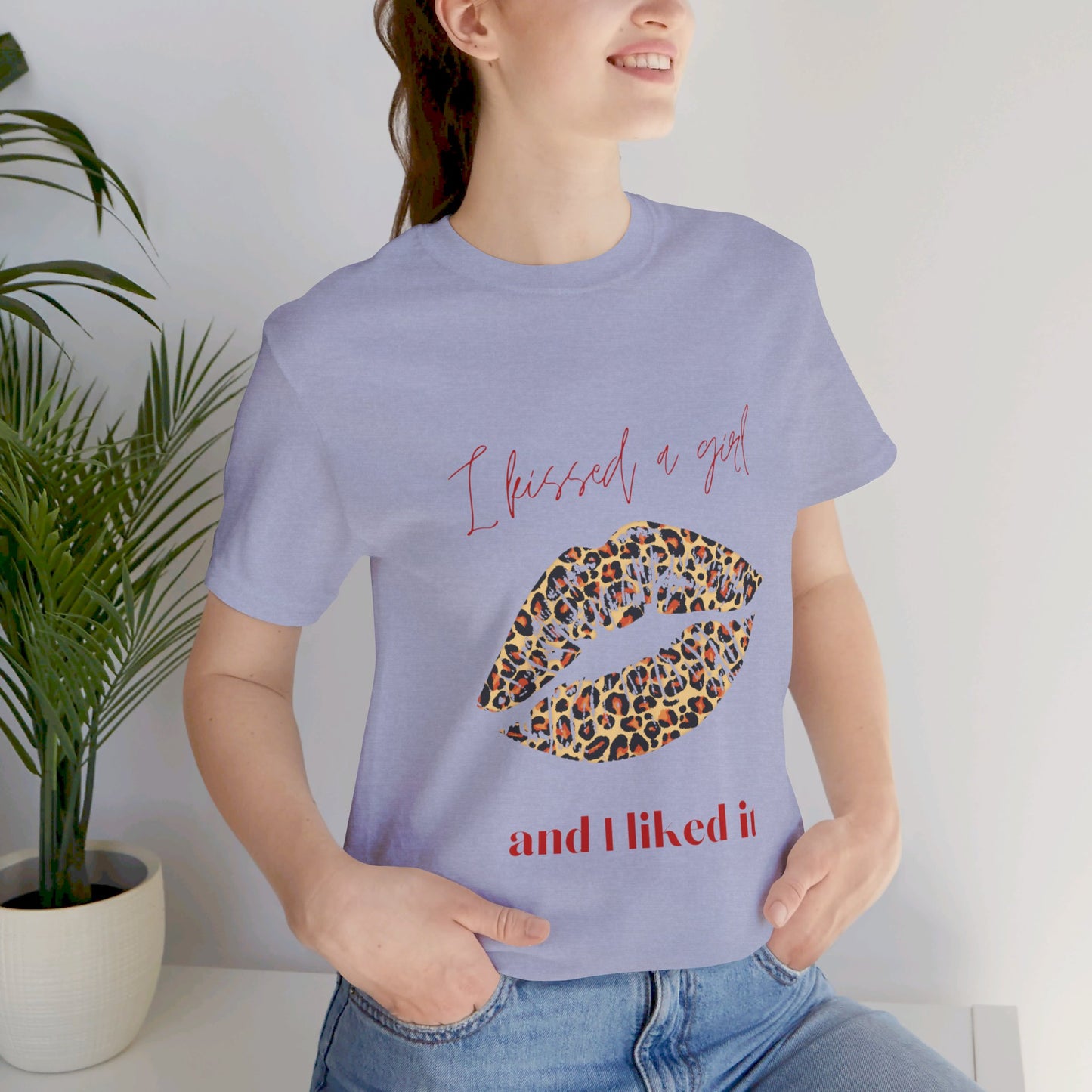 Leopard Lips Jersey Short Sleeve Tee